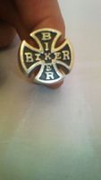 Biker Ring Silver massiv