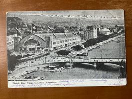 AK Zürich, Festhütte eidgenössisches Sängerfest 1905