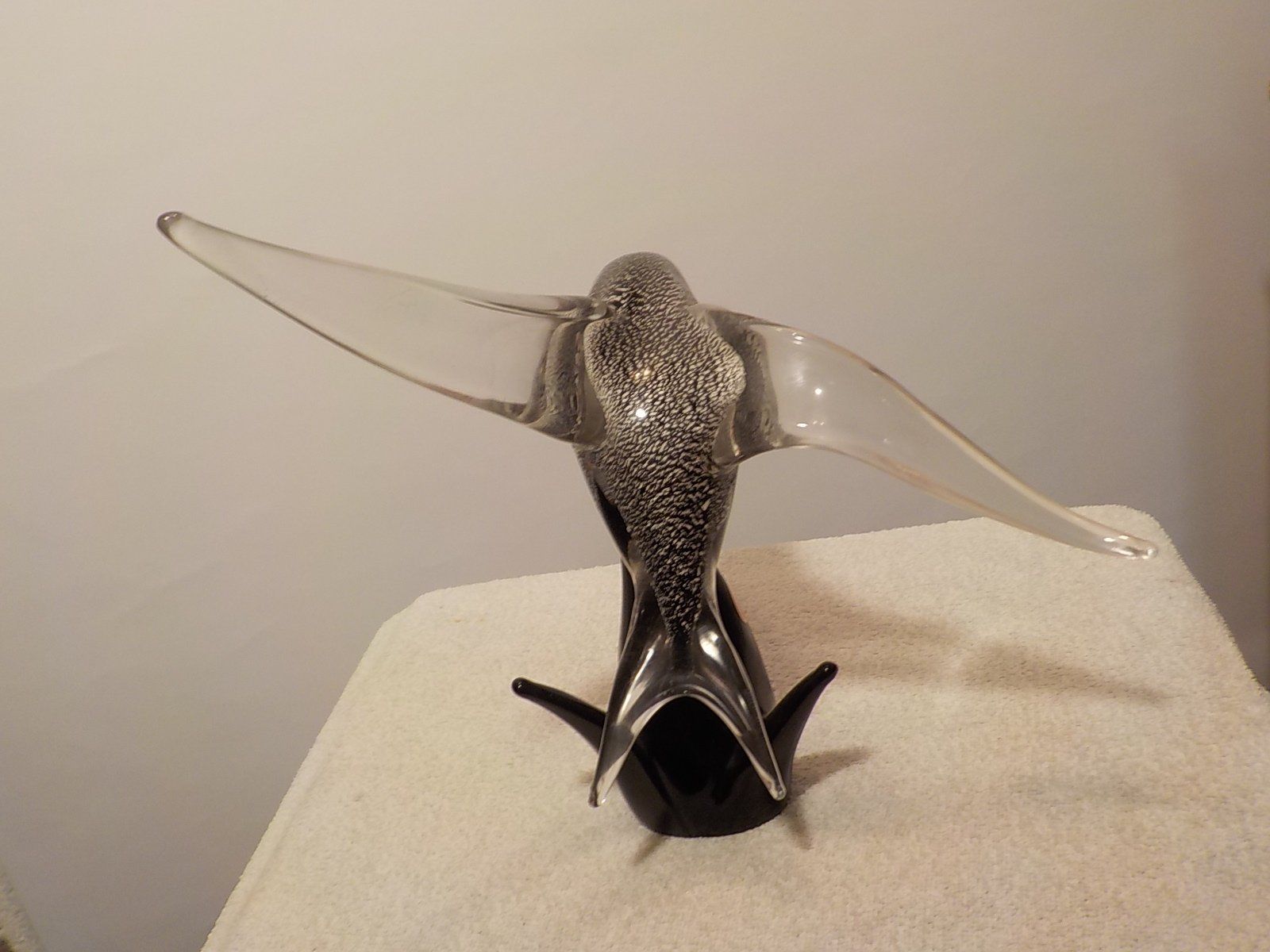Murano Statuette: Murano Glas Vogel – Usato da Bülach venduto da Freieck 5