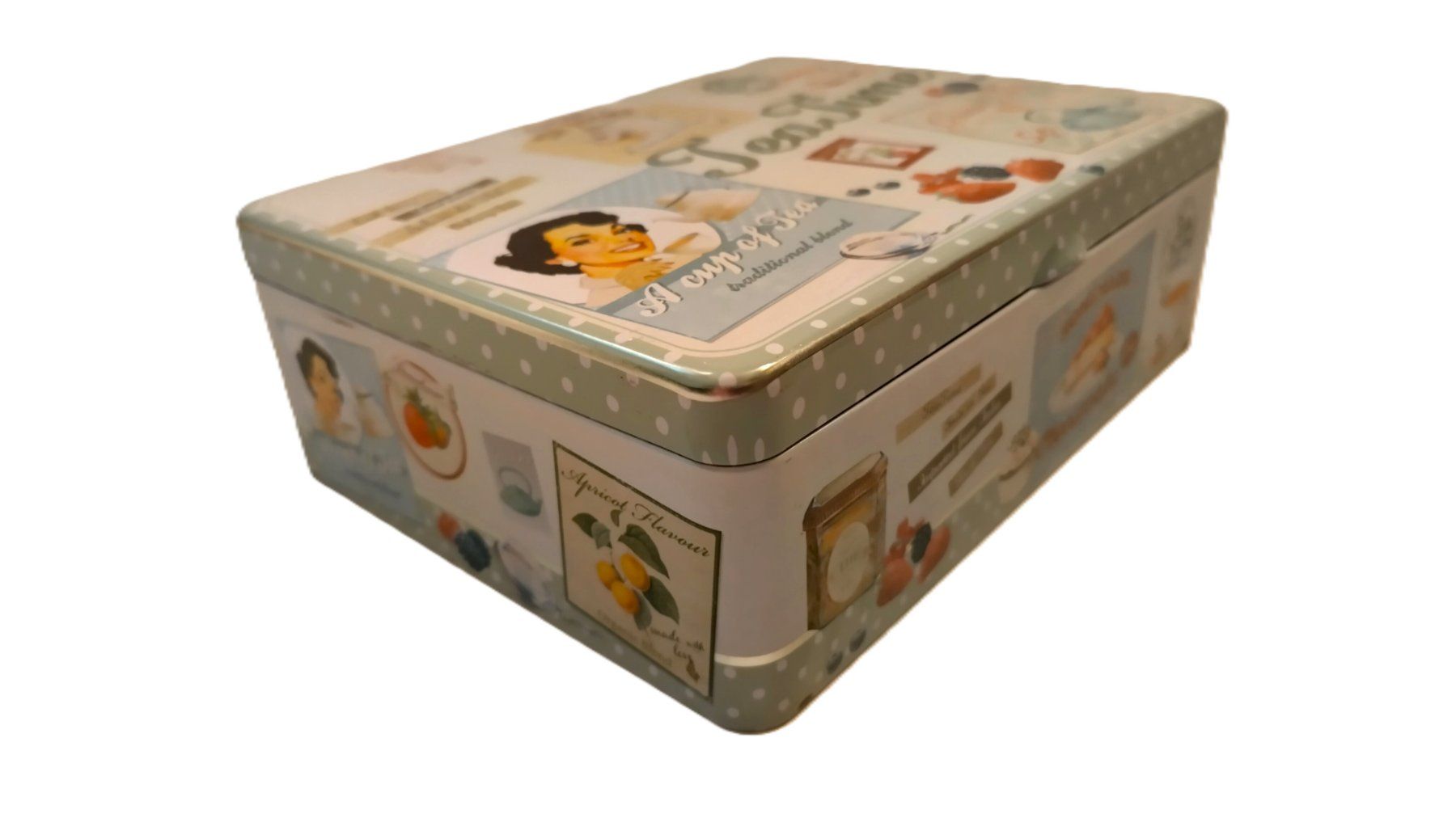Altro per la casa: Tea Time / Tee Blechdose mit 6 Abteilungen ab Fr. 6.- – Usato da Bellach venduto da JingleJerry 1