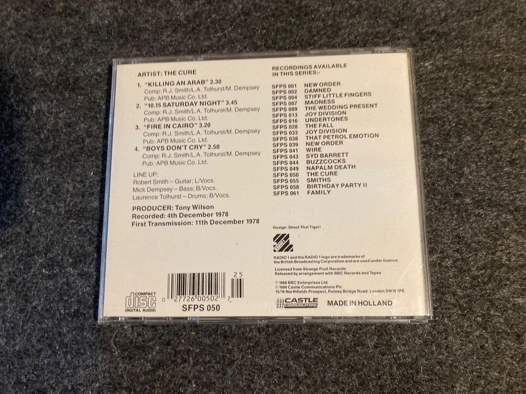 CD: The Cure - The Peel Session – Usato da Fribourg venduto da Karushi 2