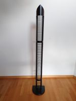 Étagère porte-CD, métal noir, hauteur 161 cm, pour 65 CD
