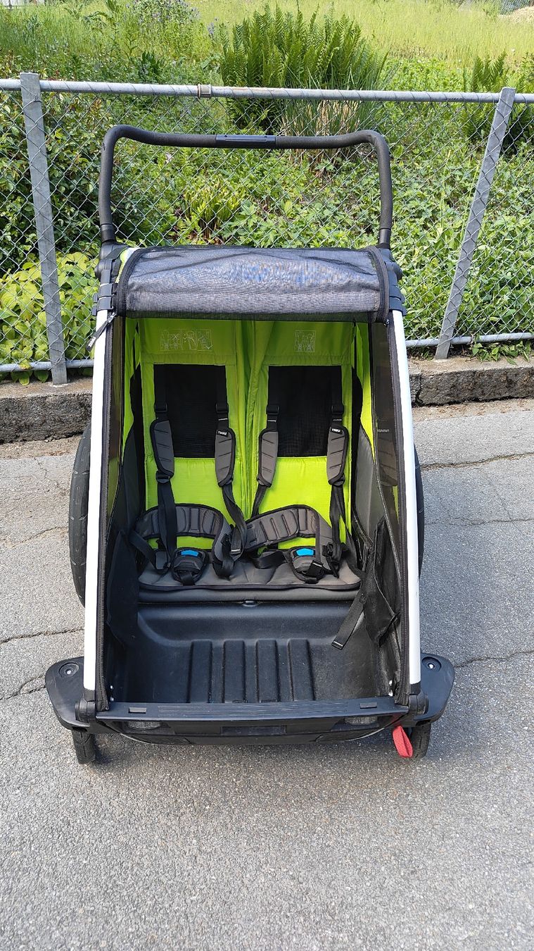 Thule Rimorchi: Thule Chariot CX 2 Kinderanhänger – Usato da Vättis venduto da niv_cv2r 5