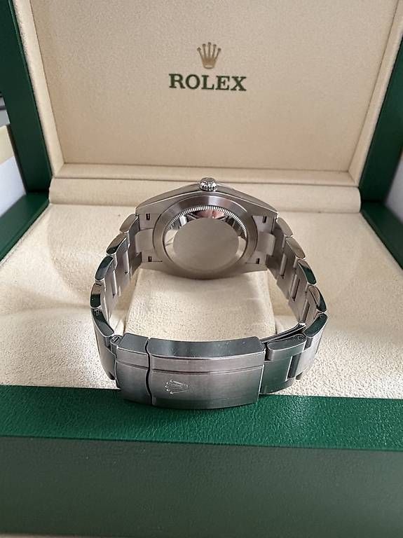 Rolex Orologi: Rolex Oyster Perpetual 41 Blau – Usato da Zürich venduto da timeio-swapwatch 7