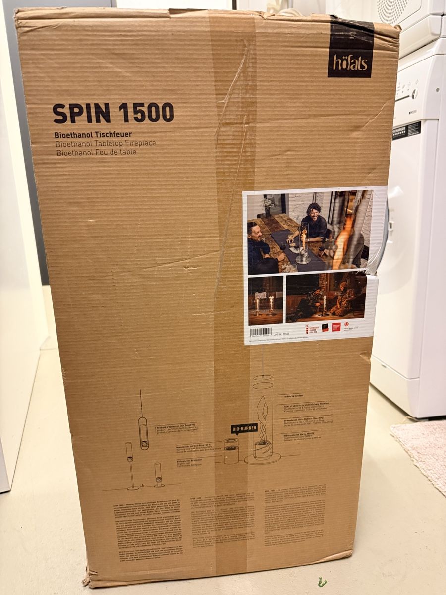 Feuerschale: Spin 1500 – Neu und originalverpackt aus Meilen von tachel 4