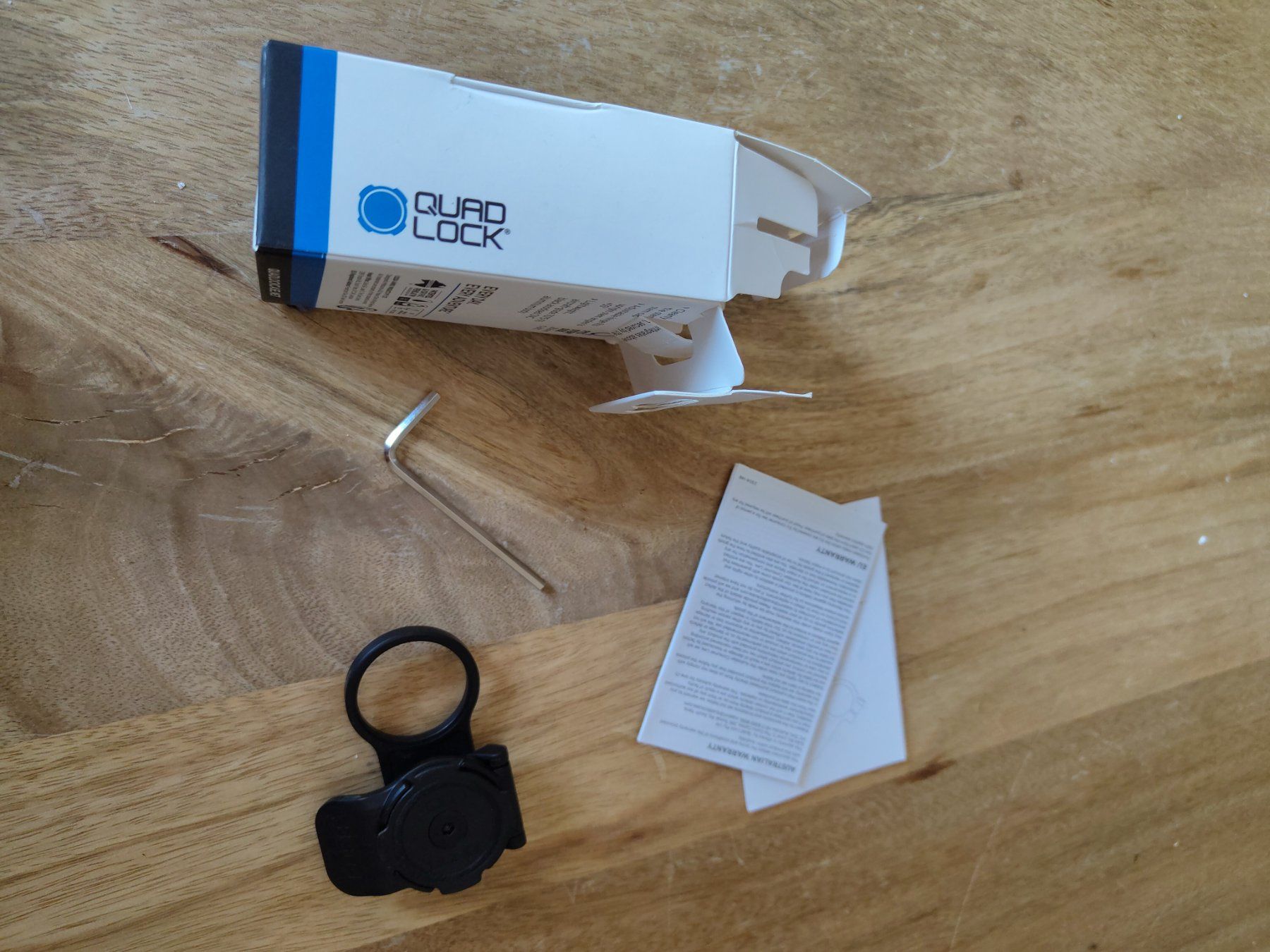 Quad Lock Staffe: Quad Lock Stem Cap Mount neu – Nuovo e nell'imballaggio originale da Zürich venduto da ashbi 3