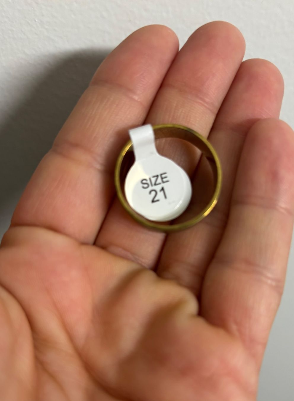 Ringe: Fingerring Grösse 21 Neu, Stainless steel – Neu und originalverpackt aus Zürich von deruja 4