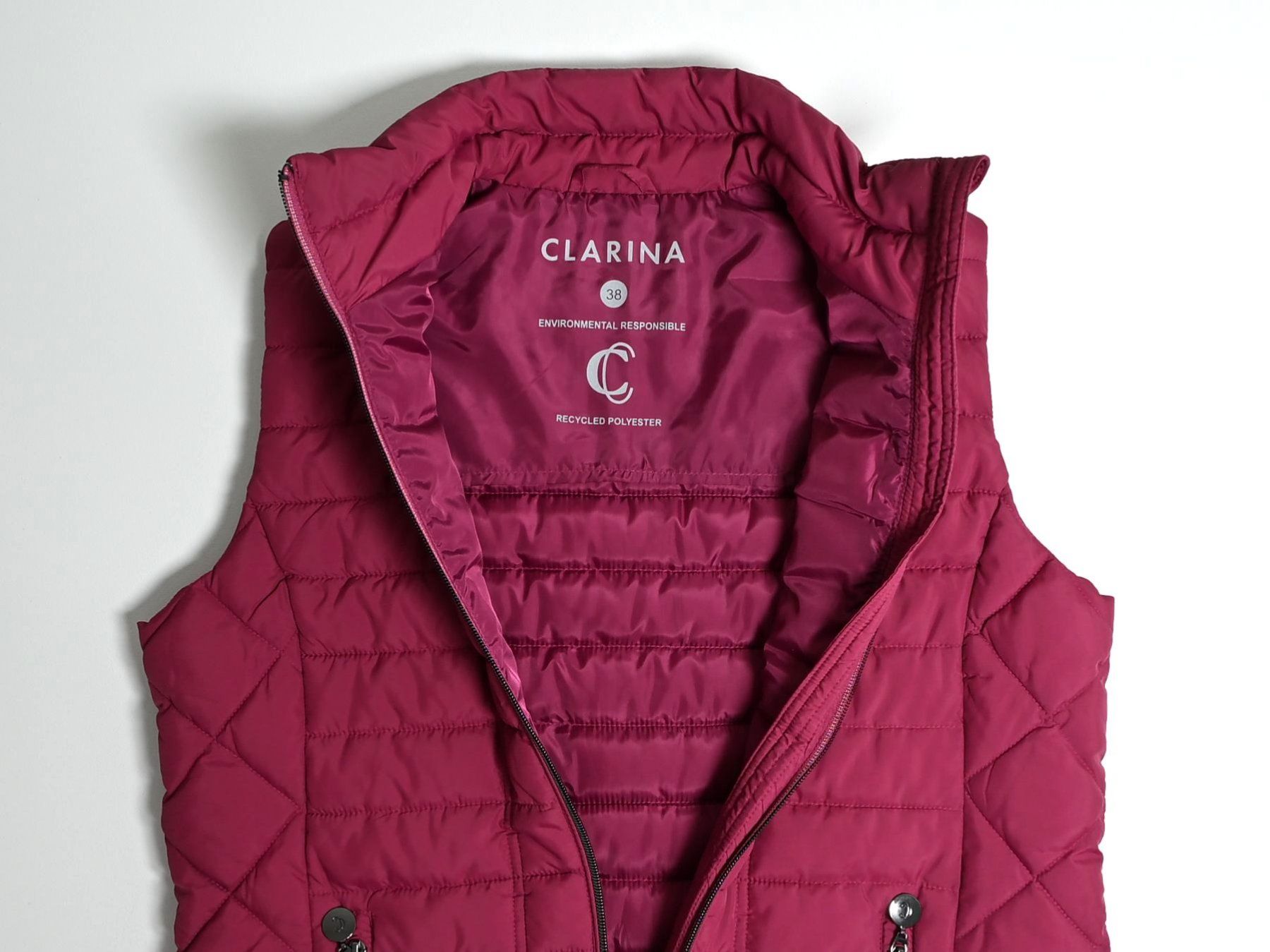 Gilet & Giacche senza maniche: Gilet Step Clarina Grösse 38 Himbeerrot – Usato da Dürnten venduto da pema28 6