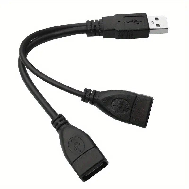 Lecteurs & Adaptateurs: USB 2.0 Stecker auf Dual Buchse Kabel – Neuf avec emballage d'origine à Aesch BL par _elektroniktrade_ 4