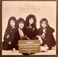 Queen “Bohemian Rhapsody“ 7” Single Blue 50th Anniversary