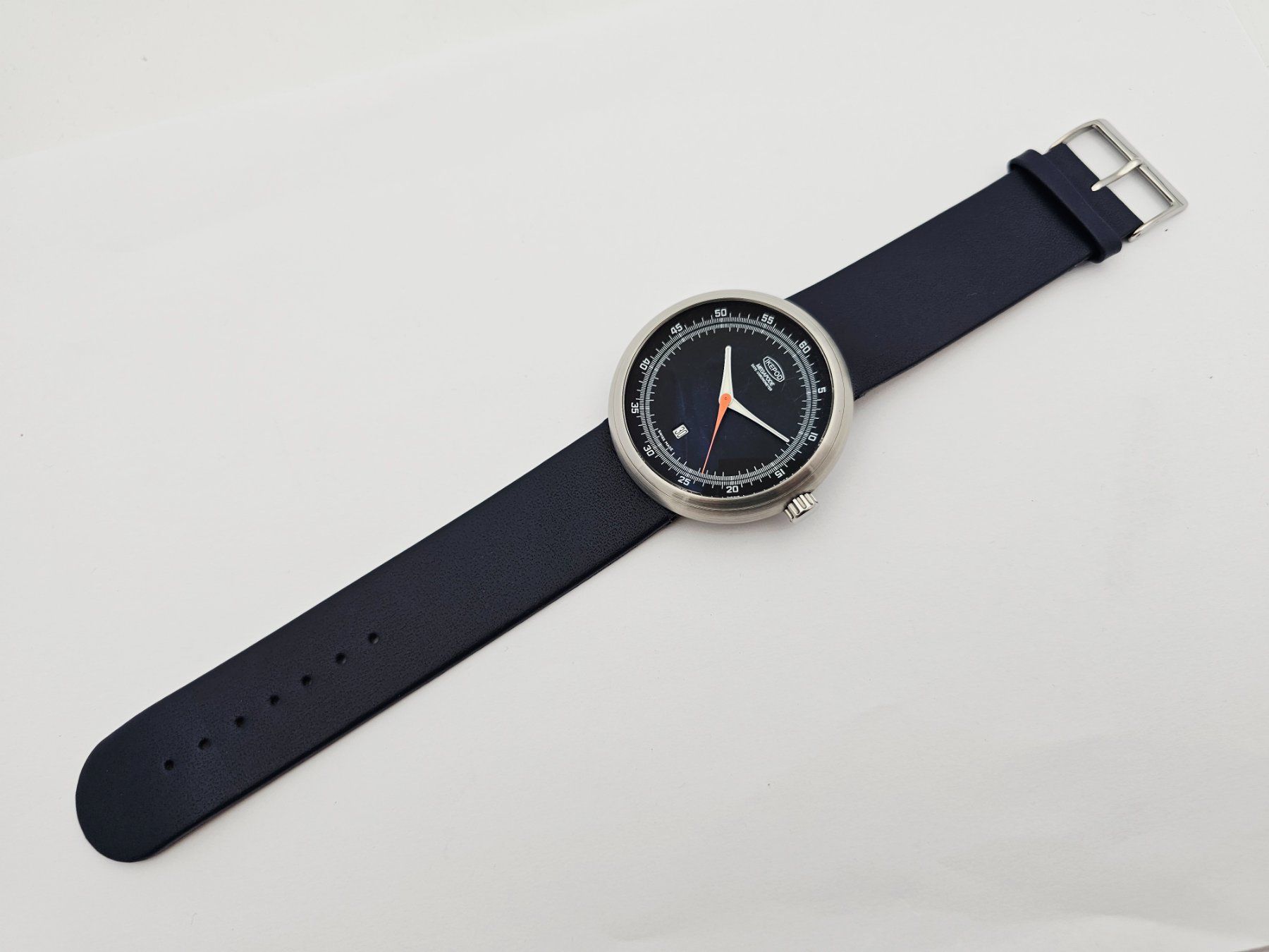 Uhren: Ikepod Megapode Date Automatic Marc Newson Design Limitiert – Gebraucht aus Bassersdorf von AnkerWatch 7