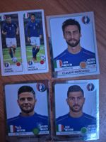 Panini EM 2016 Sticker Konvolut Italien 5 Fussballbilder