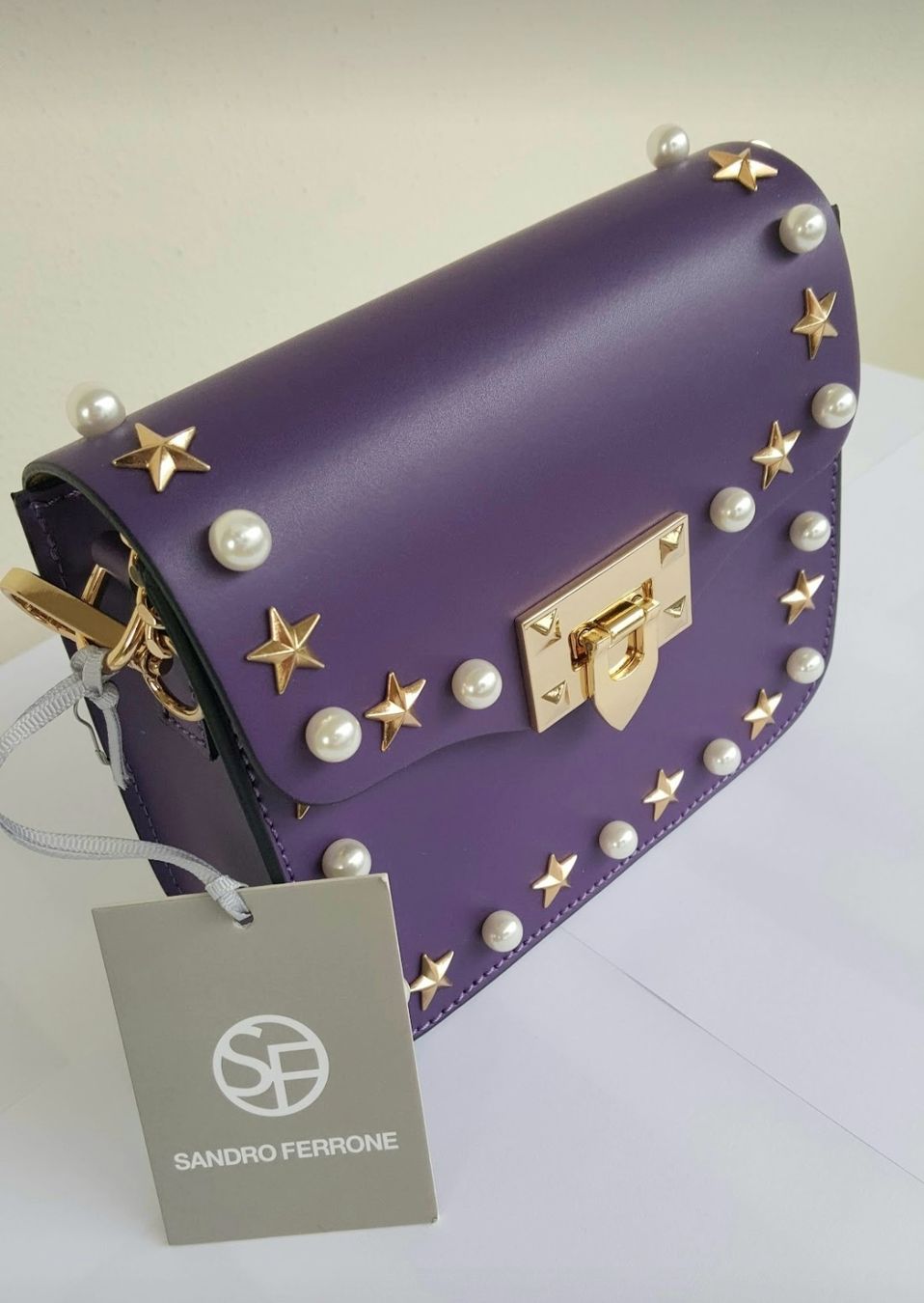 Borse da donna: Borsa-Mini Tracolla originale SANDRO FERRONE nuova – Nuovo e nell'imballaggio originale da Lugano venduto da coccodrillo01 5
