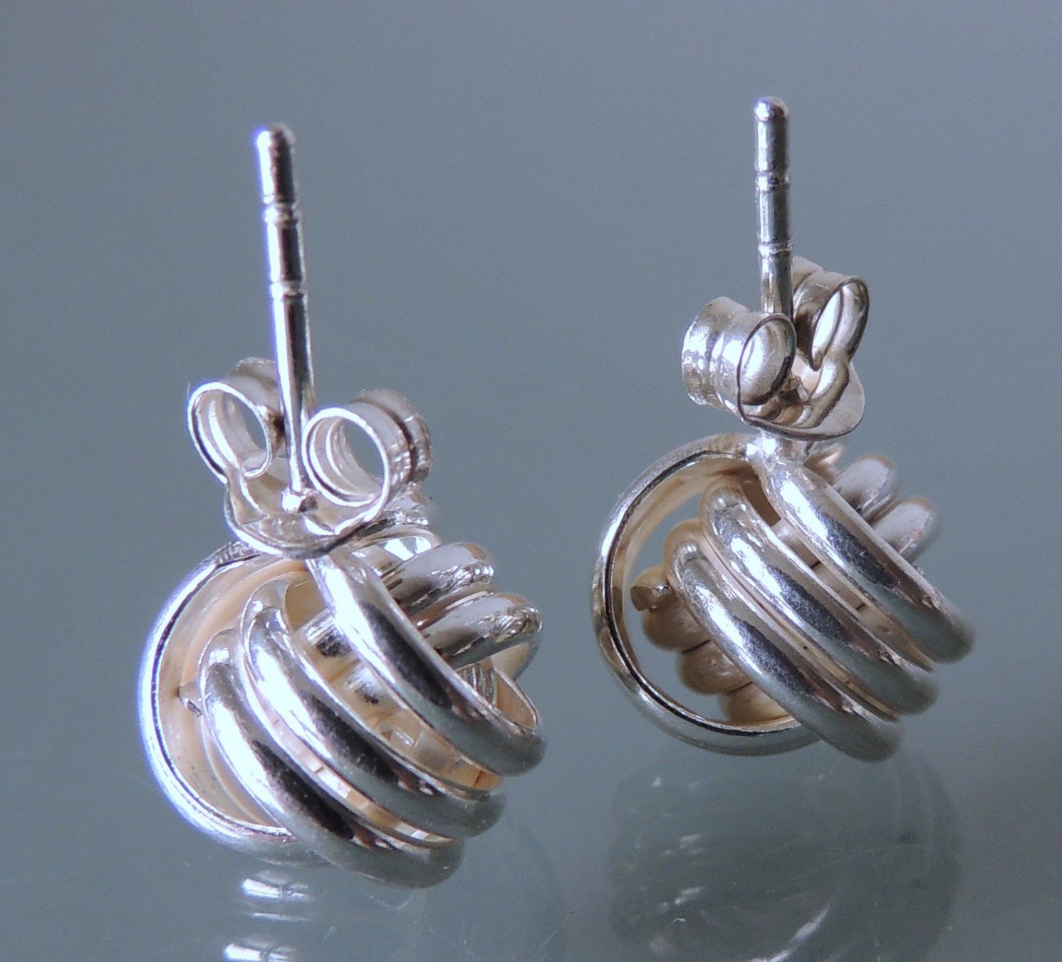 Orecchini pendenti & Orecchini a lobo: Silber 925 Ohrstecker 10 mm – Nuovo (secondo la descrizione) da Waldenburg venduto da schaller707 2