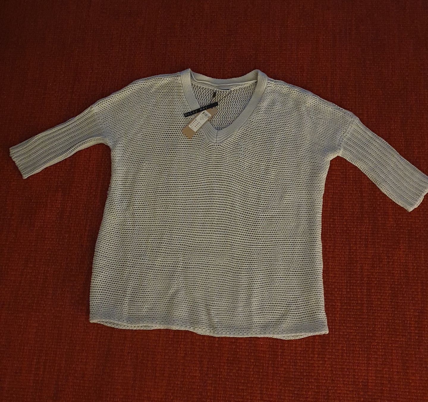 Pulls & Sweat-shirts: Neuer Pullover Noisy May, Strickpullover, Pulli hellgrau – Neuf avec emballage d'origine à Wilen b. Wollerau par Dude_gg