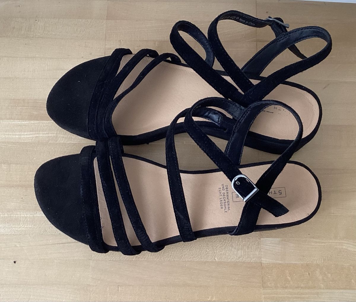 Scarpe da donna: Sandalen mit Blockabsatz – Nuovo (secondo la descrizione) da Lufingen venduto da kai_bg8j 1