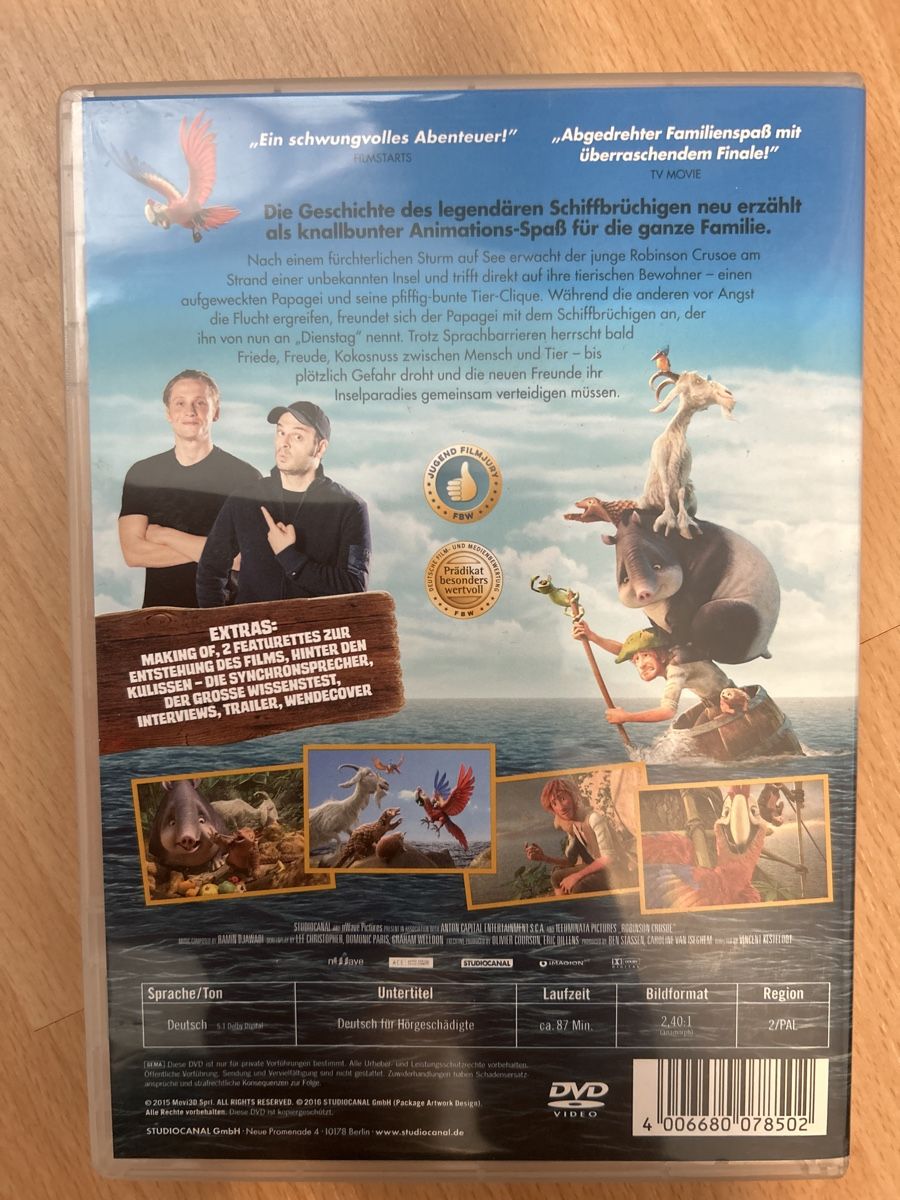 Tutti i DVDs: DVD Robinson Crusoe – Usato da Kreuzlingen venduto da jamie45 1
