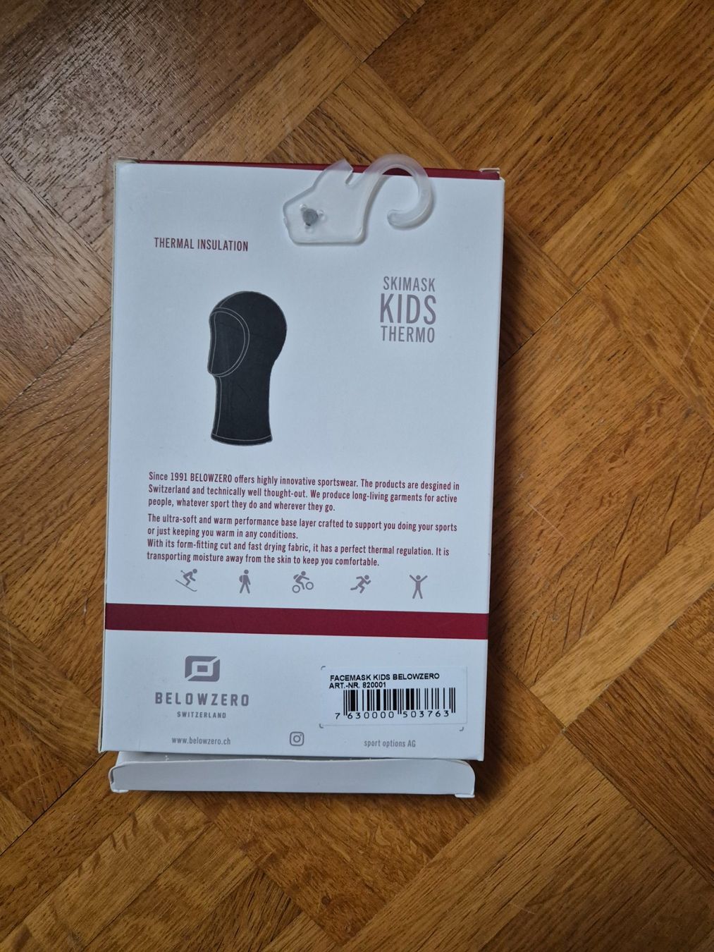 Sonstige Kleidung & Accessoires: Belowzero Skimaske Kinder Thermo schwarz 1 Size – Neu (gemäss Beschreibung) aus Dietikon von grafad 1