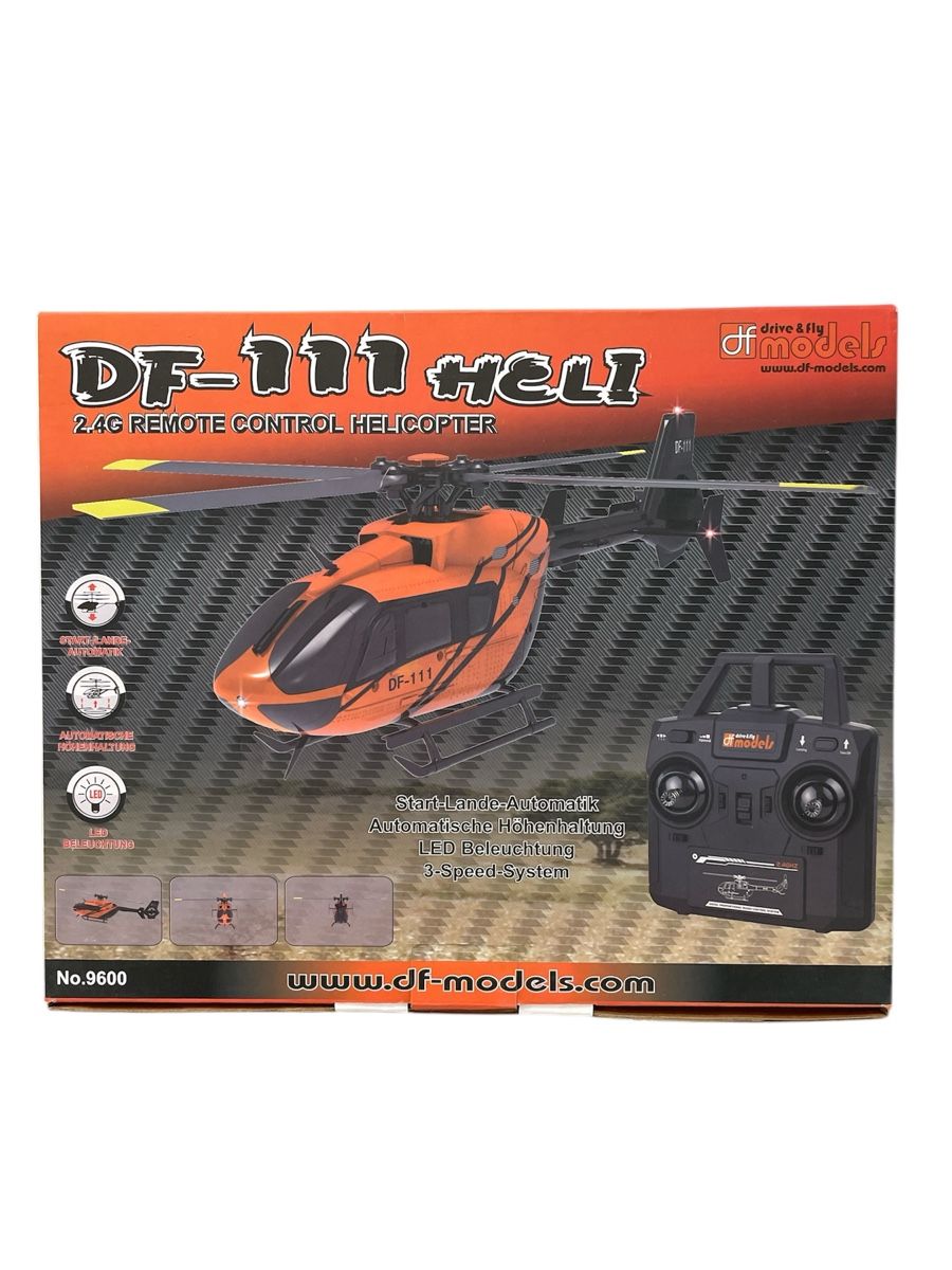 RC Modellbau: DF-111 Heli - 2.4G Remote Control Helicopter, Neuwertig! – Neu und originalverpackt aus Brüttisellen von Alpen_Shop24 5
