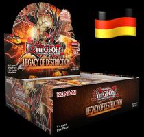Yugioh Display (24) Legacy of Destruction DEUTSCH OVP 1st Ed