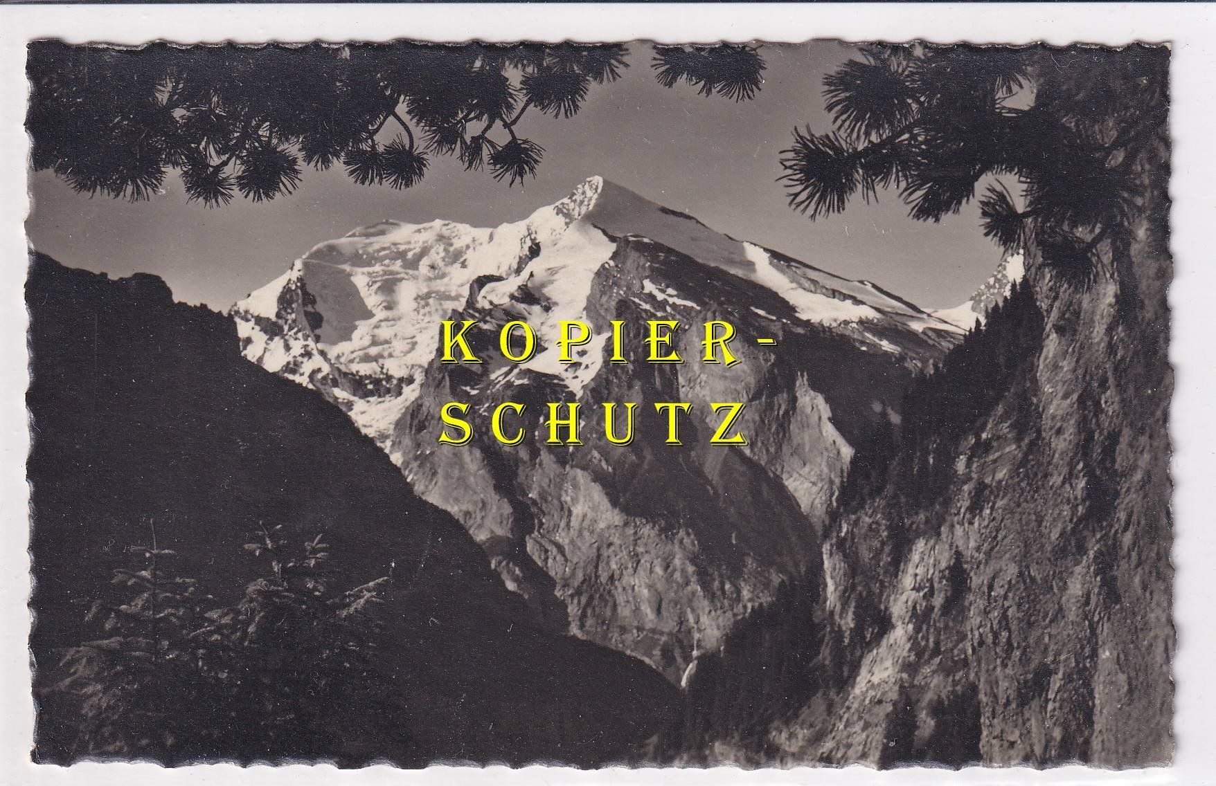 Ansichtskarten: Bei Kandersteg - Blick auf das Balmhorn /bi – Gebraucht aus Hombrechtikon von Rudolf07