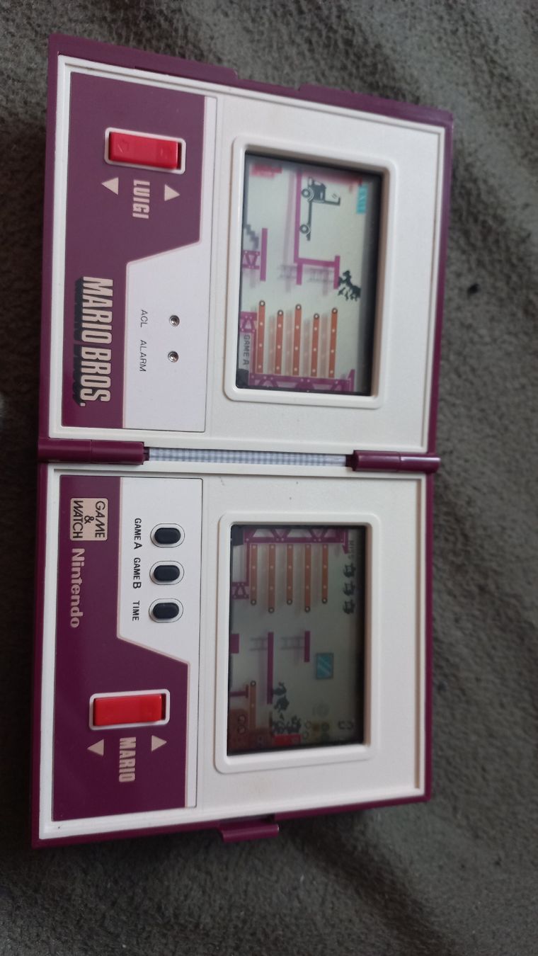 game&watch Konsolen: Nintendo Game&Watch Mario Bros Multi Screen 1983 – Gebraucht aus Olten von Donatello1984 2