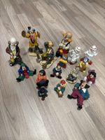 Collezione di statuine di clown vintage (16  pezzi)