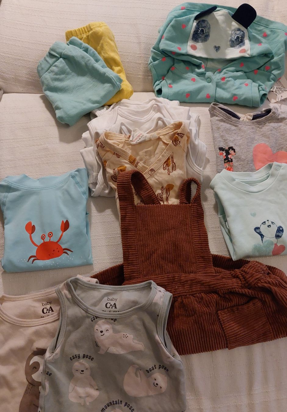 Petit Bateau Lotti & Set di vestiti: Kleiderpaket 74 – Usato da Luzern venduto da isabelle033