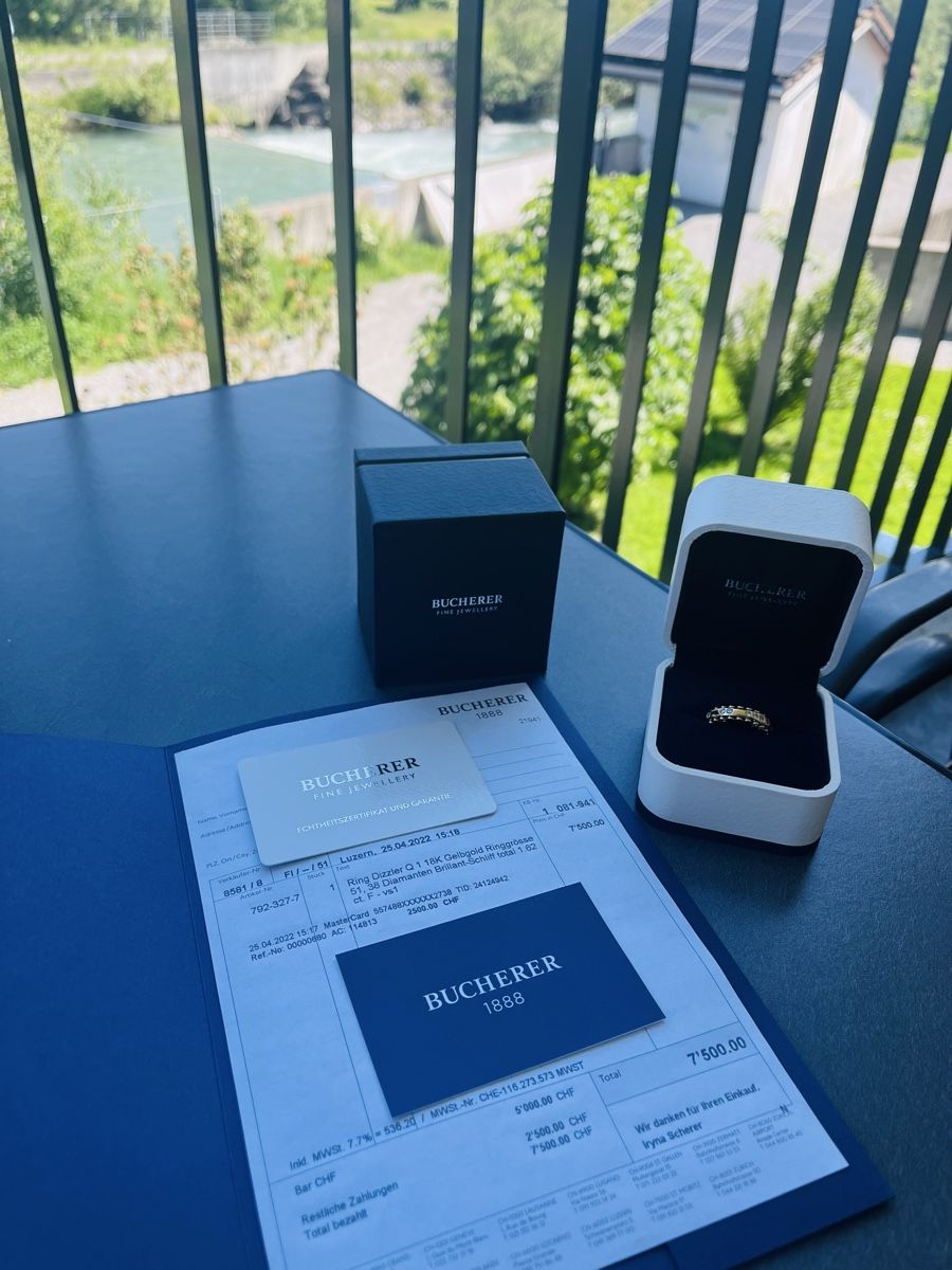 Bucherer Bagues: Bucherer Dizzler Ring – D'occasion à Buochs par Cholena1 4