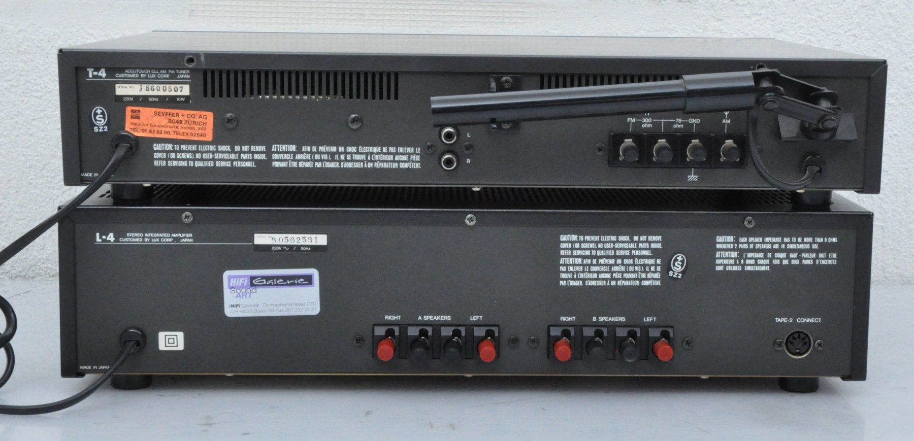 Luxman Verstärker: Luxman L-4 &  Luxman T-4 – Gebraucht aus Oberglatt ZH von Kumar2 3