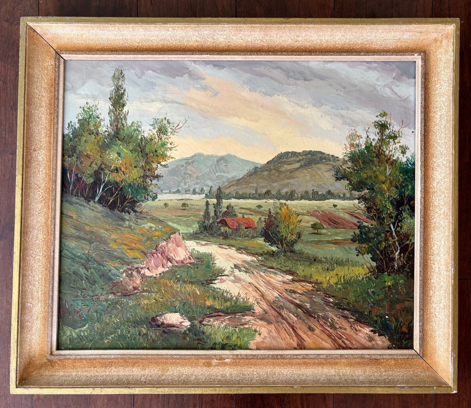 Dipinti: Ölgemälde "Landschaft" signiert – Usato da Schaffhausen venduto da mar_dg95