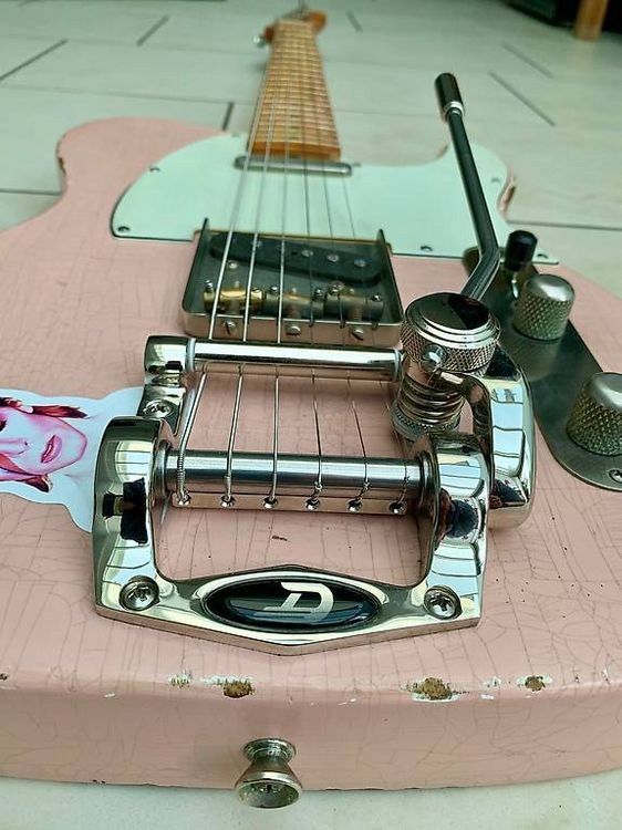 Instruments de musique: 2014 Whitfill Custom Tele, Shell Pink, heavy relic – D'occasion à Wettingen par Molmart 4