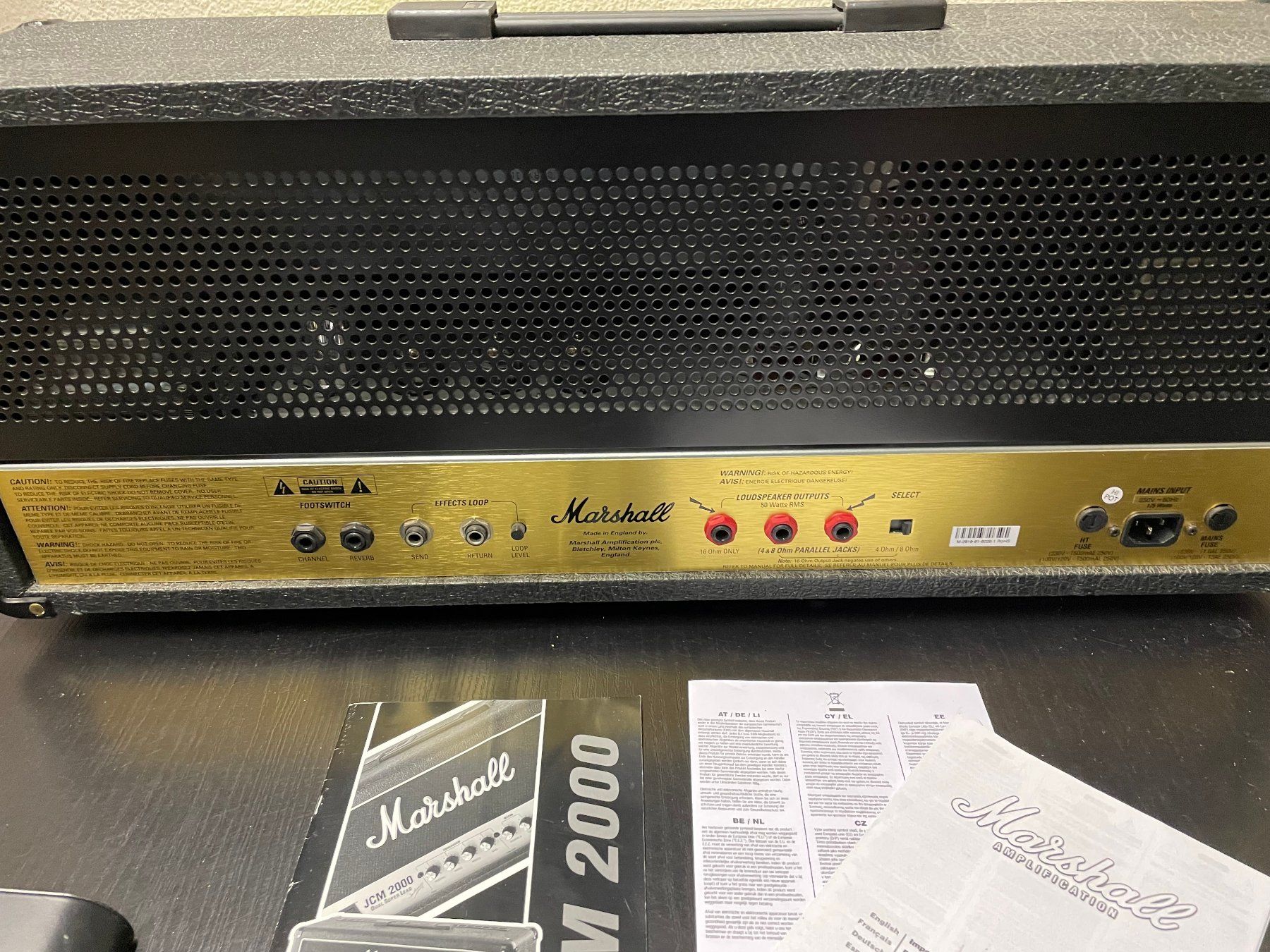 Marshall Amplificatori: Marshall DSL50 JCM2000 – Usato da Goldach venduto da JMCGO 3