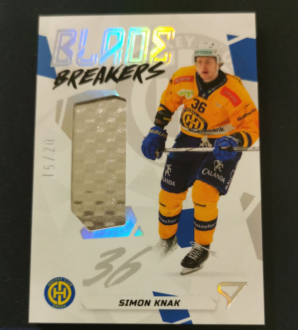 Sportzoo Carte collezionabili: HCD Simon Knak Blade Breakers 15/20 – Nuovo (secondo la descrizione) da Bürglen UR venduto da Snuffinski90