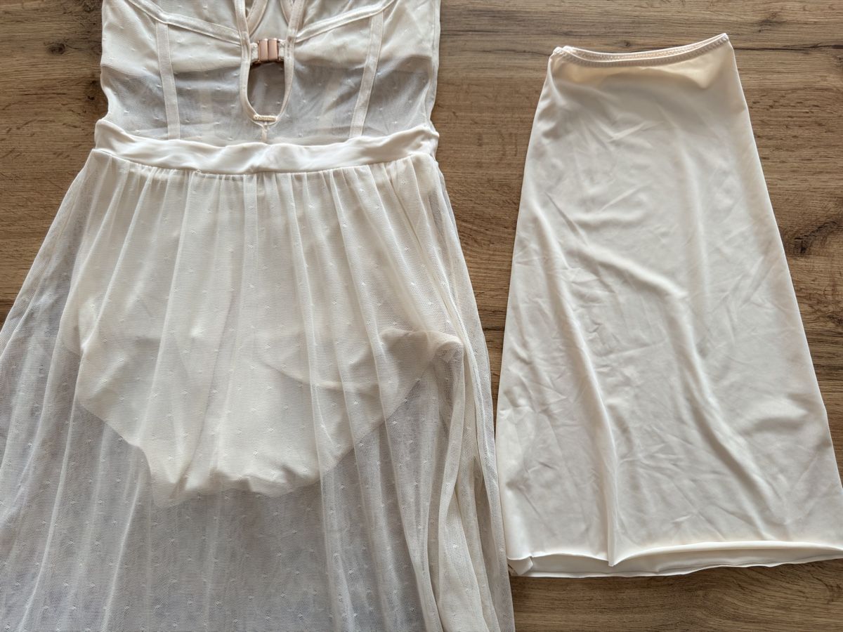 Vestiti: Slip dress Maxikleid transparent, Grösse S – Usato da Urdorf venduto da fairfashion 5