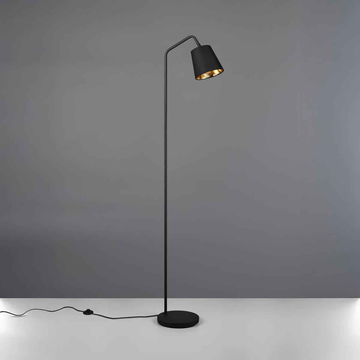 Lampade: Stehleuchte, Metall, Stoff, 148 cm Höhe – Nuovo (secondo la descrizione) da Kreuzlingen venduto da Smart-Light 4