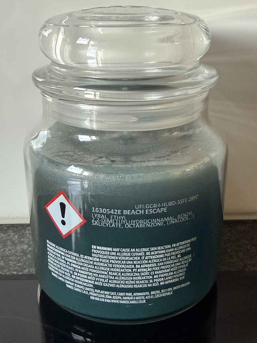 Yankee Candle Kerzen: Yankee Candle "Beach Escape", 411 g – Gebraucht aus Oberwil BL von Lepidolith 1
