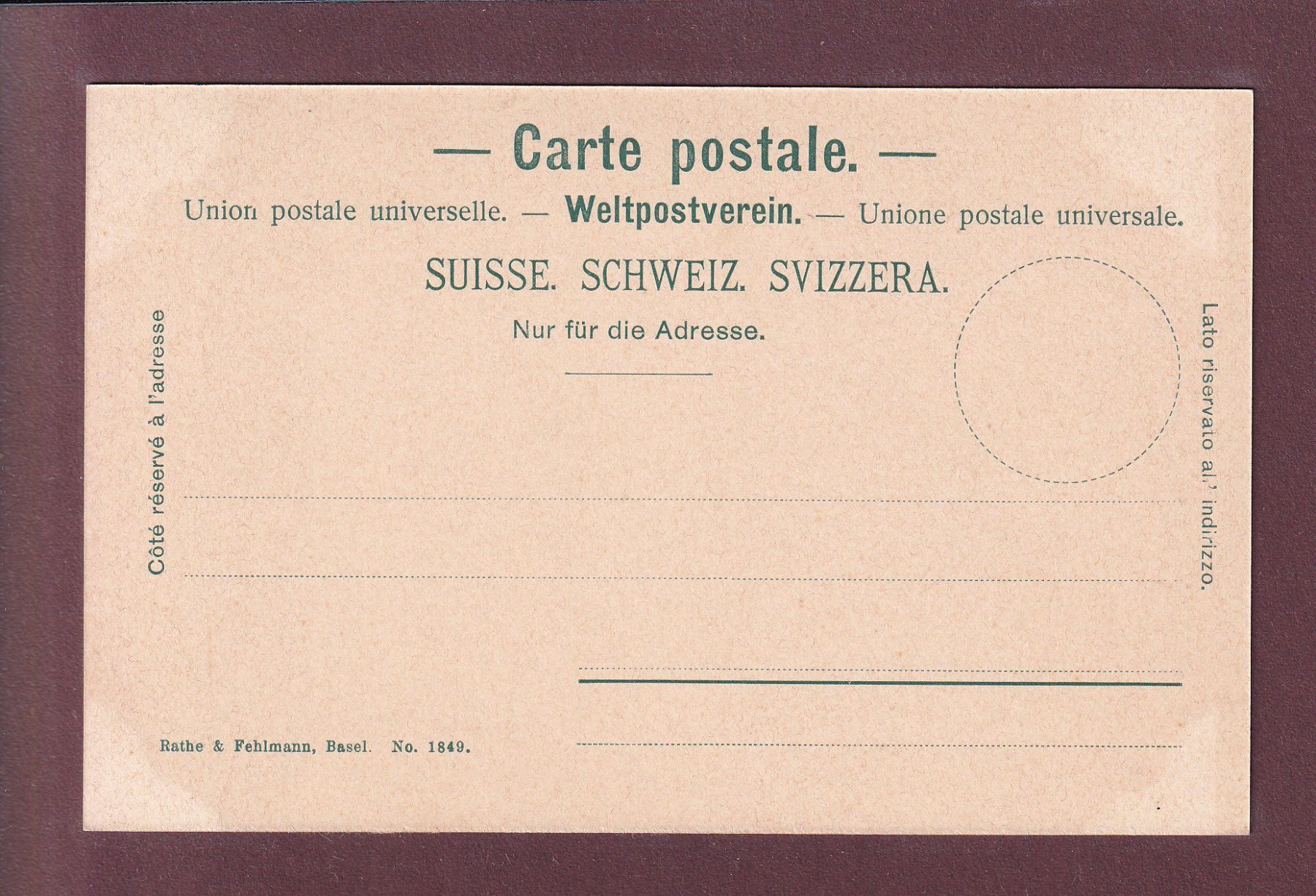 Ansichtskarten: BASEL - Münster - Vorderseite – Gebraucht aus Pully von nicecards 1