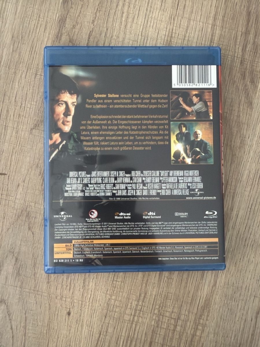 Tutti i DVDs: Daylight (1996) BluRay – Usato da Hagendorn venduto da masterchieff 1