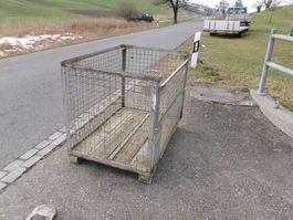 Palett - Boxen - Metallgitterboxen - Holz -Lager -Transport