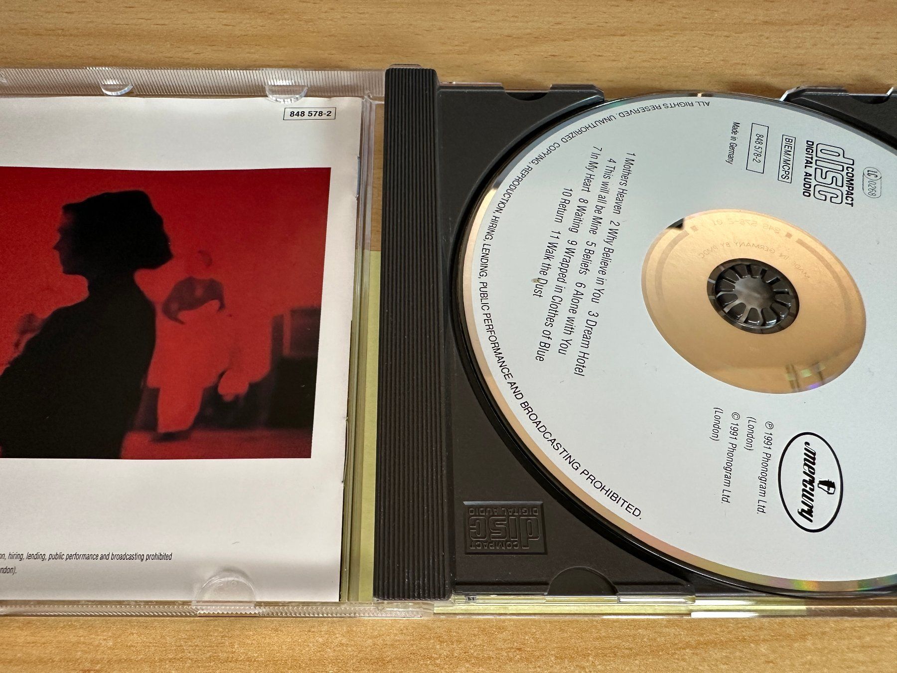 CDs: Texas – Mothers Heaven – Gebraucht aus Rikon im Tösstal von Alpenmutz 2