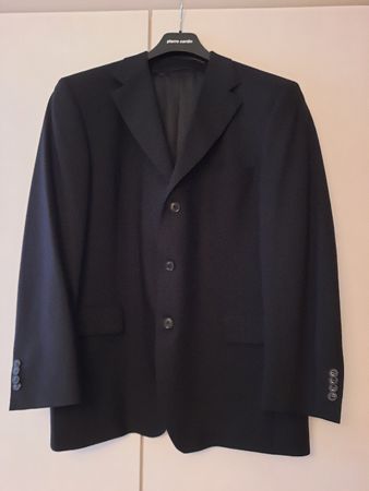 Herren Blazer Roy Robson,100 % Schurwolle, schwarz, Grösse L