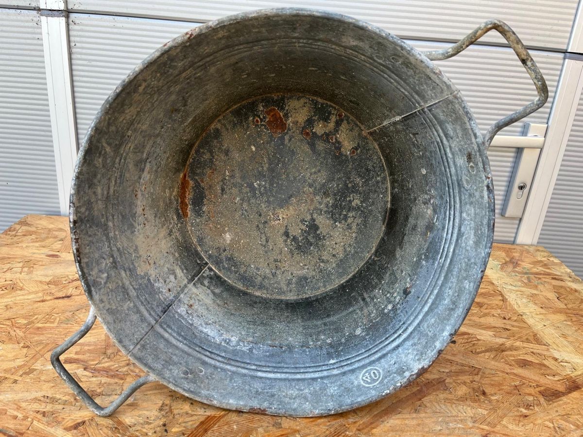 Sonstiges für Haushalt & Wohnen: Vasque en zinc antique 40 – Gebraucht aus Vauderens von Sah-C1995 3
