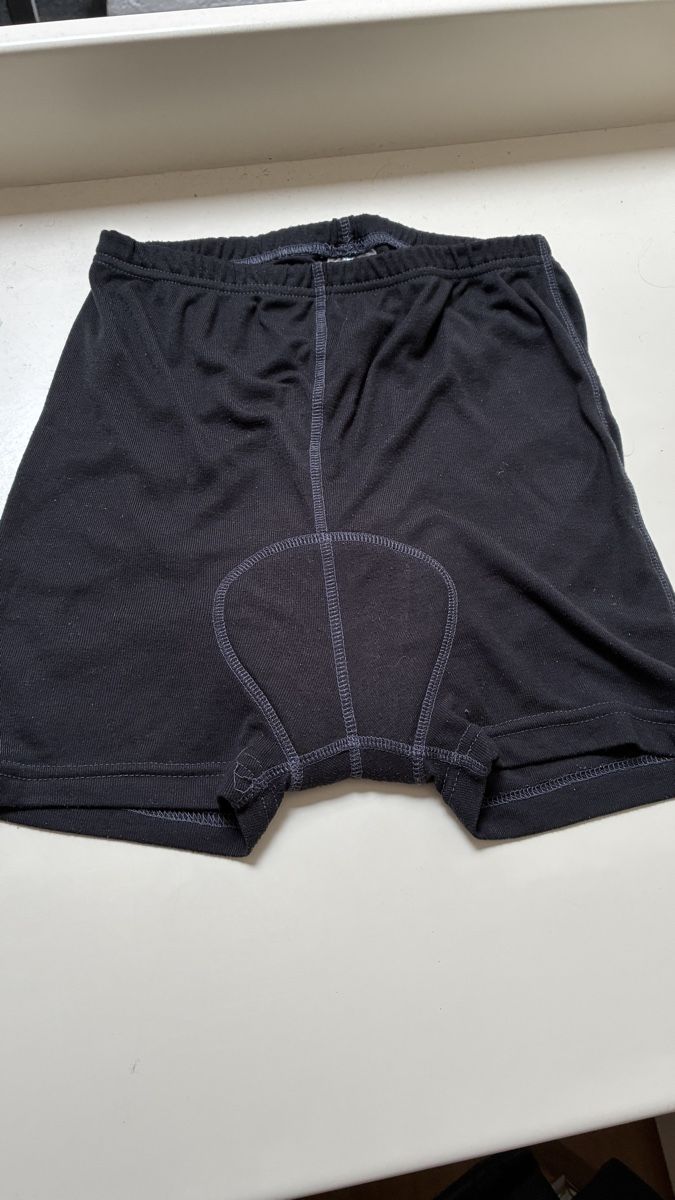 Pantaloni: Velohose,  kurz, schwarz, Gr. L, Tech Tex – Nuovo (secondo la descrizione) da Reinach BL venduto da santrian