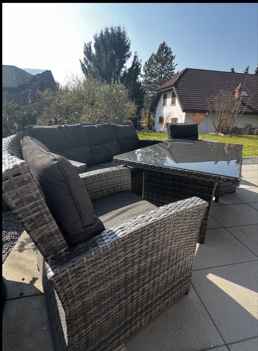 Tischset: Garten Lounge  – Gebraucht aus Kirchleerau von Rvgc86 1