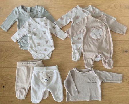 Baby Kleiderpaket C&A Herbst Strampler Body Hose 50/56