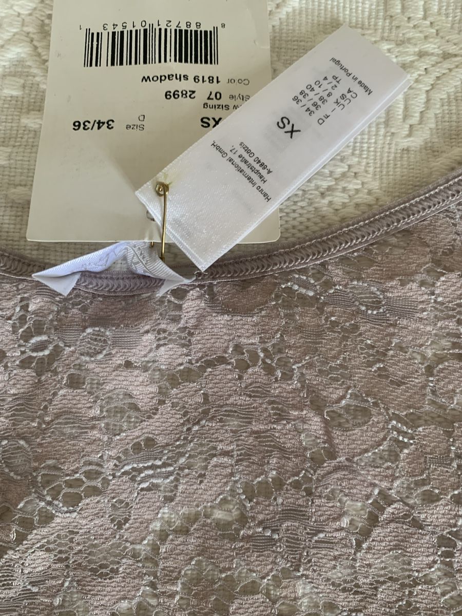 Hanro Altra biancheria intima: Spitzentop von Hanro – Usato da Zürich venduto da p_q7q_nichtraucher 1