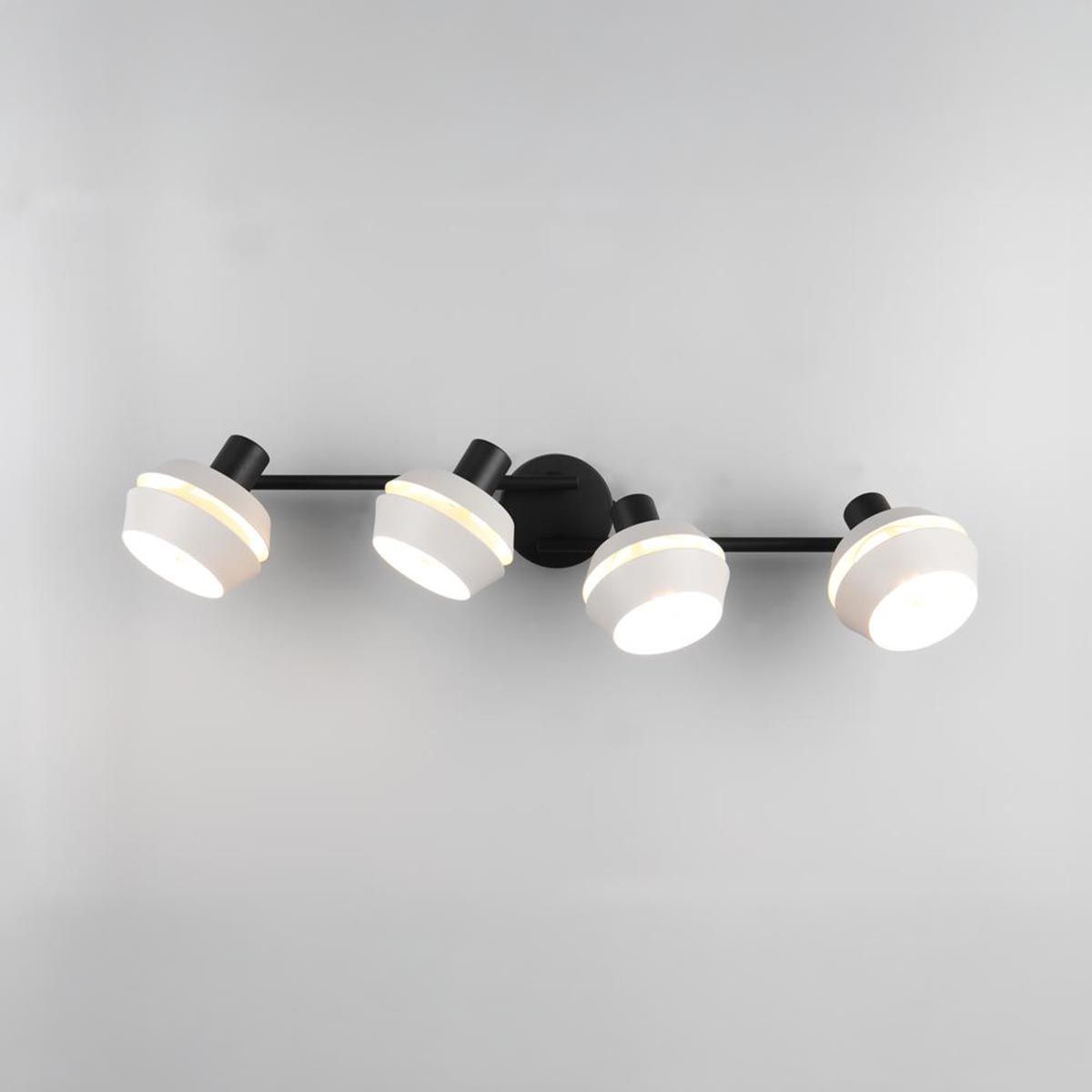 Lampade: 4er Strahler, Schwarz, Grau, 72 x 12 cm – Nuovo (secondo la descrizione) da Kreuzlingen venduto da Smart-Light 3