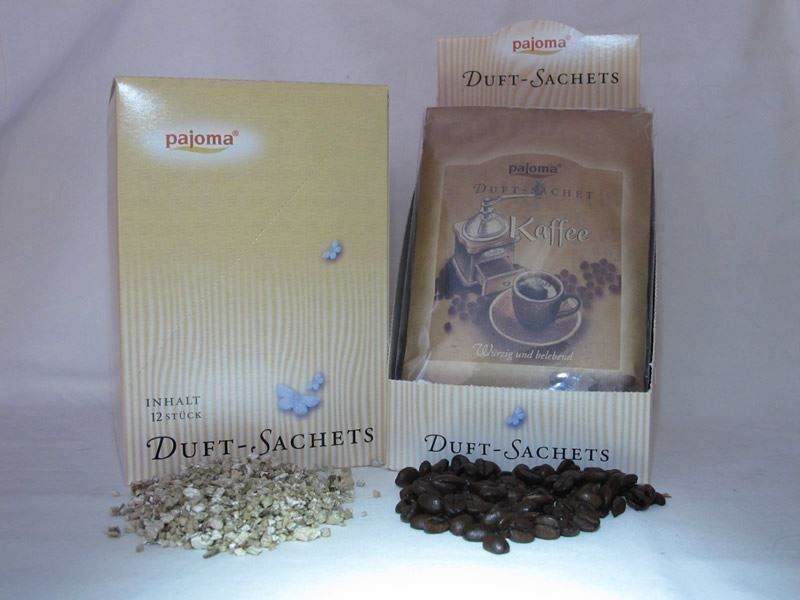 Tutte le decorazioni: 12 Pajoma Kaffee-Duft-Sachet – Nuovo e nell'imballaggio originale da Langwiesen venduto da rtWebshop