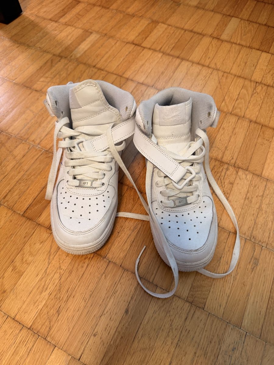 Nike Scarpe da uomo: Nike Air Force 1 High Weiss Grösse 37.5 – Usato da Zürich venduto da Vanilglace 1